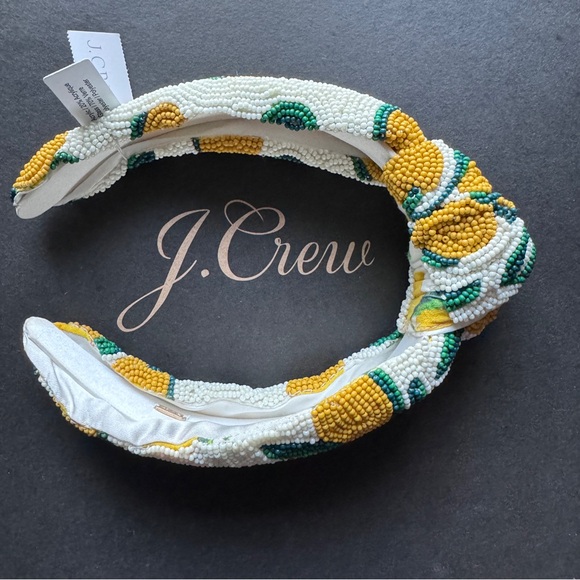J. Crew Beaded limoncello headband - beaded lemons - Picture 3 of 6